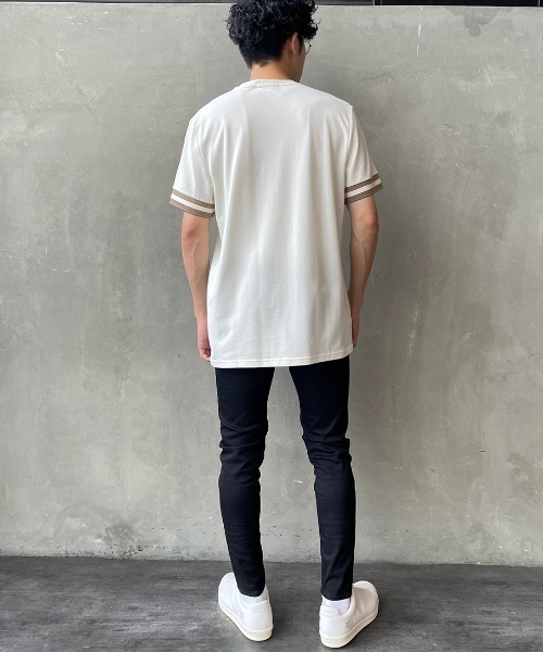 【fred perry/フレッドペリー】 ワンポイント刺繍ロゴTシャツ FRED PERRY/ワンポイント ロゴ 刺繍 ロングスリーブ Tシャツ