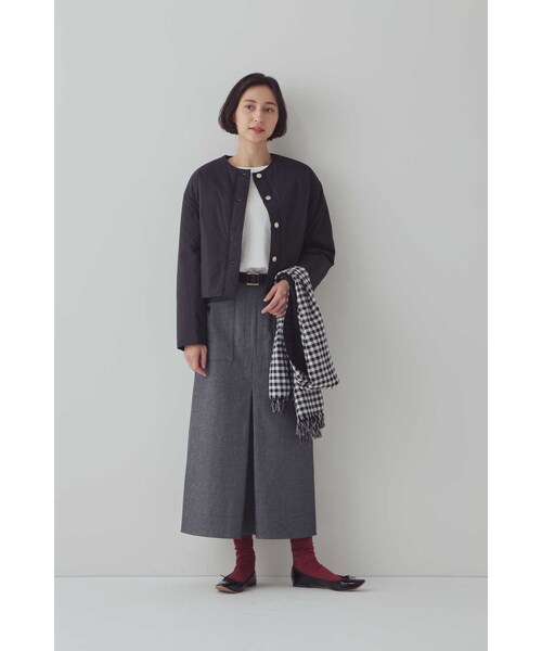 human woman(ヒューマンウーマン)の「◆マリン風デニムスカート(デニムスカート・レディース・ネイビー・SMALL/MEDIUM)」の6枚目の写真
