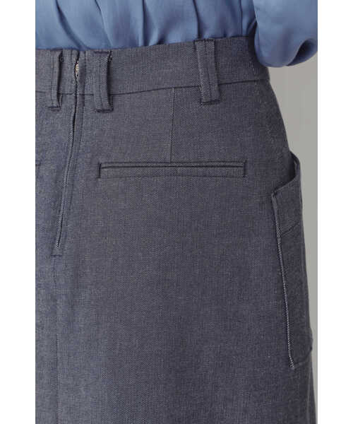human woman(ヒューマンウーマン)の「◆マリン風デニムスカート(デニムスカート・レディース・ネイビー・SMALL/MEDIUM)」の15枚目の写真