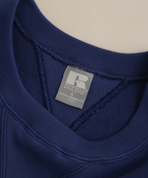 Russell Athletic(ラッセルアスレティック)の「RUSSELL ATHLETIC/別注 クルースウェット(スウェット・メンズ・ブラック/グレー/ブルー/グリーン・S/M/L)」の10枚目の写真