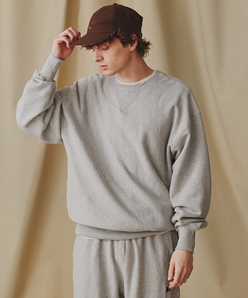 Russell Athletic(ラッセルアスレティック)の「RUSSELL ATHLETIC/別注 クルースウェット(スウェット・メンズ・ブラック/グレー/ブルー/グリーン・S/M/L)」の17枚目の写真