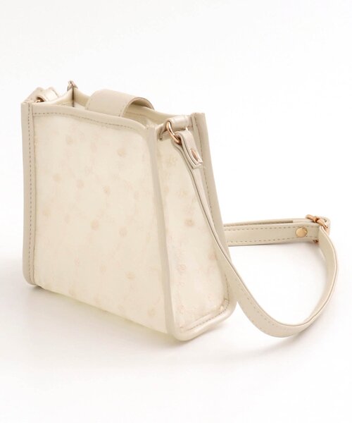 apres les cours（アプレレクール）の「【フォーマル対応】レーススクエアポシェット_アプレレクールマシェリ（ショルダーバッグ・キッズ・アイボリー・FREE）」の4枚目の写真