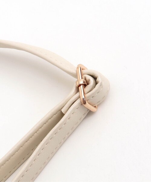 apres les cours（アプレレクール）の「【フォーマル対応】レーススクエアポシェット_アプレレクールマシェリ（ショルダーバッグ・キッズ・アイボリー・FREE）」の5枚目の写真