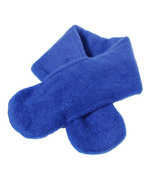 14+（イチヨンプラス）の「バルキーティペット（マフラー・レディース・ライトグレー/アイボリー/ブルー/オレンジ/パープル・FREE）」の3枚目の写真