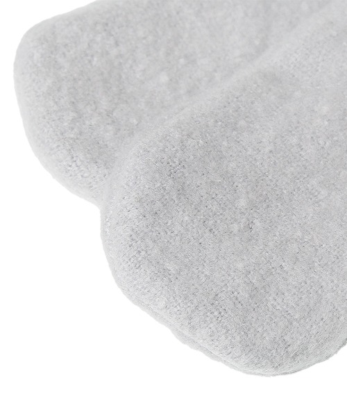 14+（イチヨンプラス）の「バルキーティペット（マフラー・レディース・ライトグレー/アイボリー/ブルー/オレンジ/パープル・FREE）」の6枚目の写真