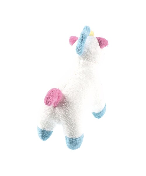 BRANSHES（ブランシェス）の「【BABY/おもちゃ】ぬいぐるみラトル（その他ベビー用品・キッズ・オフホワイト/イエロー・FREE）」の3枚目の写真