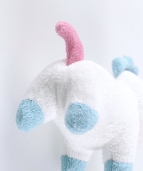 BRANSHES（ブランシェス）の「【BABY/おもちゃ】ぬいぐるみラトル（その他ベビー用品・キッズ・オフホワイト/イエロー・FREE）」の6枚目の写真