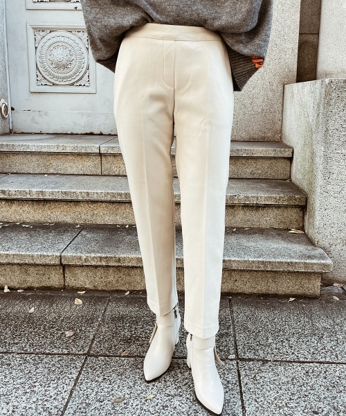 ラバーウエストスラックス（スラックス）｜esutoreja（エストレジャ）