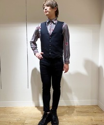AXES-X（アクシーズエックス）の「センターピンタックパンツ（その他パンツ）」