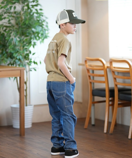 THE NORTH FACE(ザノースフェイス)の「THE NORTH FACE/ザ・ノース・フェイス キッズ Tシャツ NTJ32356(Tシャツ/カットソー・キッズ・グリーン/ネイビー/ホワイト/ベージュ/ダークベージュ/ブラック・140cm/100cm/150cm/110cm/130cm/120cm/160cm)」の11枚目の写真