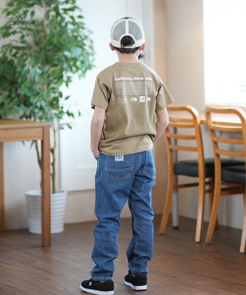 THE NORTH FACE(ザノースフェイス)の「THE NORTH FACE/ザ・ノース・フェイス キッズ Tシャツ NTJ32356(Tシャツ/カットソー・キッズ・グリーン/ネイビー/ホワイト/ベージュ/ダークベージュ/ブラック・140cm/100cm/150cm/110cm/130cm/120cm/160cm)」の15枚目の写真