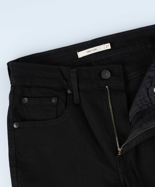 Levi's(リーバイス)の「【Levi's】ハイライズフレアパンツ(その他パンツ・レディース・ブラック・24inch/25inch/26inch/27inch)」の4枚目の写真