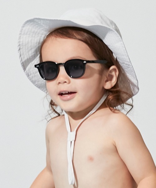 petit main（プティマイン）の「【撥水加工】サファリハット（キャップ・キッズ・ブラック/ライトカーキ/ライトベージュ・50cm/54cm/52cm）」の5枚目の写真