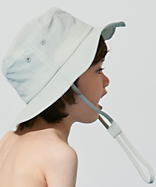 petit main（プティマイン）の「【撥水加工】サファリハット（キャップ・キッズ・ブラック/ライトカーキ/ライトベージュ・50cm/54cm/52cm）」の9枚目の写真