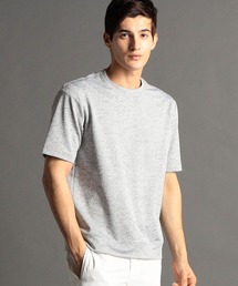 MONSIEUR NICOLE（ムッシュニコル）の「メランジジャカード Tシャツ（Tシャツ/カットソー・メンズ）」