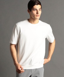 MONSIEUR NICOLE | メランジジャカード Tシャツ(Tシャツ/カットソー)