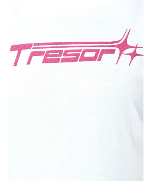 jouetie（ジュエティ）の「アイコンロゴフィットTシャツ（Tシャツ/カットソー・レディース・ブラック/オフホワイト/イエロー・MEDIUM）」の21枚目の写真