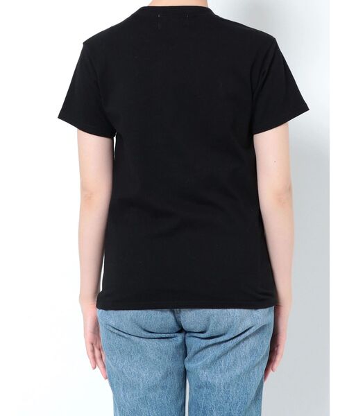 jouetie（ジュエティ）の「アイコンロゴフィットTシャツ（Tシャツ/カットソー・レディース・ブラック/オフホワイト/イエロー・MEDIUM）」の22枚目の写真