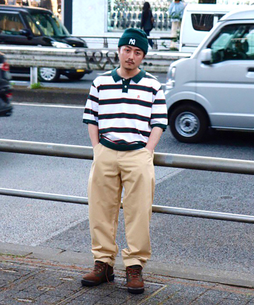 WISM（ウィズム）の「【Bricks & Wood × ブリックス アンド ウッド】PARK PANTS（チノパンツ・メンズ・ベージュ・30/32）」の16枚目の写真