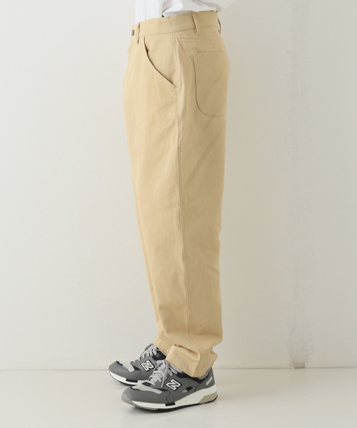 WISM（ウィズム）の「【Bricks & Wood × ブリックス アンド ウッド】PARK PANTS（チノパンツ・メンズ・ベージュ・30/32）」の8枚目の写真