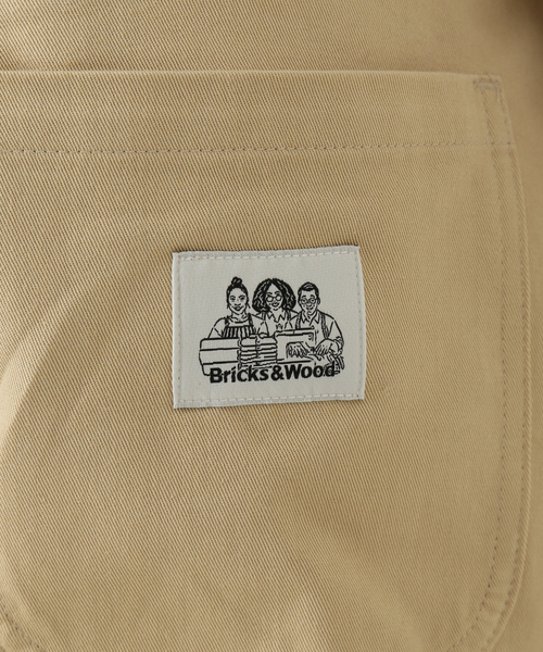 WISM（ウィズム）の「【Bricks & Wood × ブリックス アンド ウッド】PARK PANTS（チノパンツ・メンズ・ベージュ・30/32）」の11枚目の写真