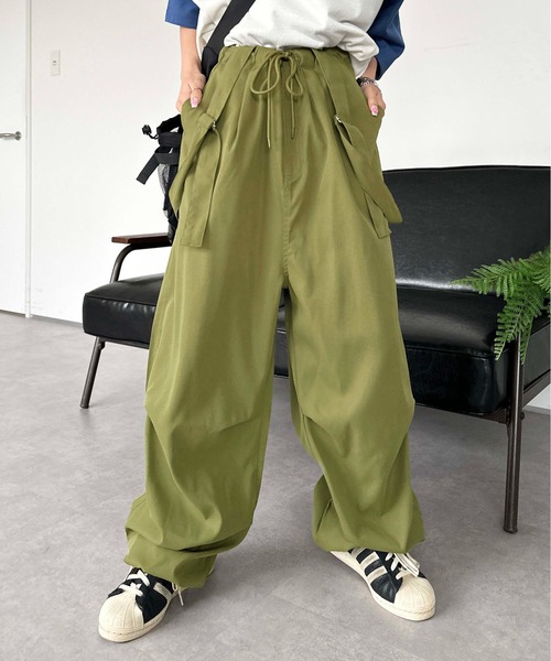 sedacle(セダクル)の「サス付きイージーパンツ 2Way(その他パンツ・メンズ・ライトブラウン/カーキ/ブラック・MEDIUM/LARGE)」の3枚目の写真