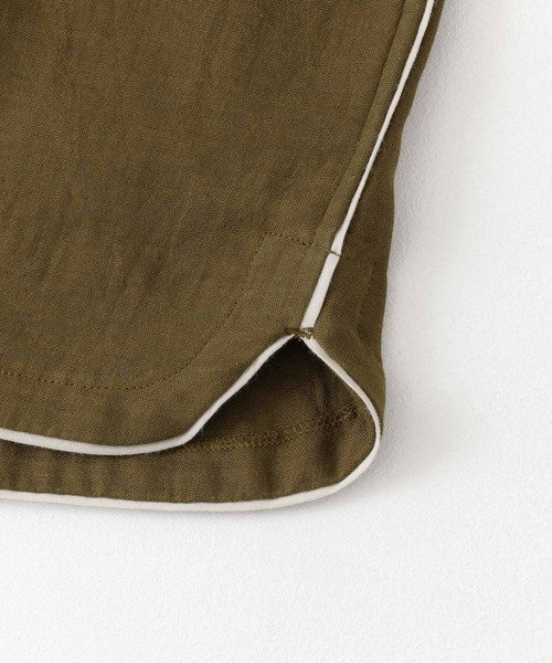 URBAN RESEARCH（アーバンリサーチ）の「URBAN RESEARCH×UCHINO　ソフトタッチガーゼパジャマショートパンツ W（ルームウェア/パジャマ・レディース・レッド/カーキ・SMALL/MEDIUM）」の7枚目の写真