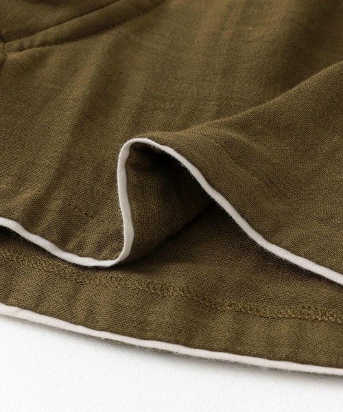 URBAN RESEARCH（アーバンリサーチ）の「URBAN RESEARCH×UCHINO　ソフトタッチガーゼパジャマショートパンツ W（ルームウェア/パジャマ・レディース・レッド/カーキ・SMALL/MEDIUM）」の12枚目の写真