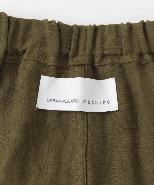 URBAN RESEARCH（アーバンリサーチ）の「URBAN RESEARCH×UCHINO　ソフトタッチガーゼパジャマショートパンツ W（ルームウェア/パジャマ・レディース・レッド/カーキ・SMALL/MEDIUM）」の14枚目の写真