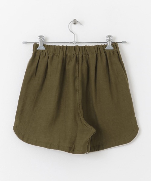 URBAN RESEARCH（アーバンリサーチ）の「URBAN RESEARCH×UCHINO　ソフトタッチガーゼパジャマショートパンツ W（ルームウェア/パジャマ・レディース・レッド/カーキ・SMALL/MEDIUM）」の6枚目の写真