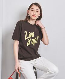 MIXTA | ＜MIXTA＞LIVE IT UP Tシャツ DK.BROWN(Tシャツ/カットソー)