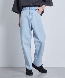 JUNRED | ハイウエストリラックスデニムパンツ(デニムパンツ)