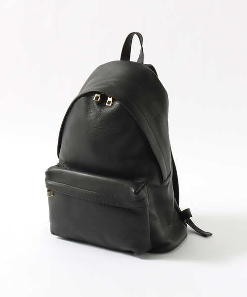 【美品】S.MANO (エスマーノ) DAY PACK ブラック S.MANO / エスマーノ グレインレザーデイパック(DAY PACK
