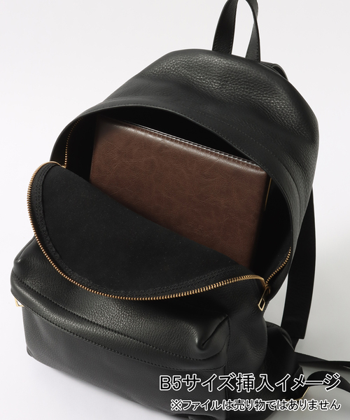 EDIFICE（エディフィス）の「【S.MANO / エス マーノ】DAY PACK（バックパック/リュック・メンズ・ブラック・FREE）」の7枚目の写真