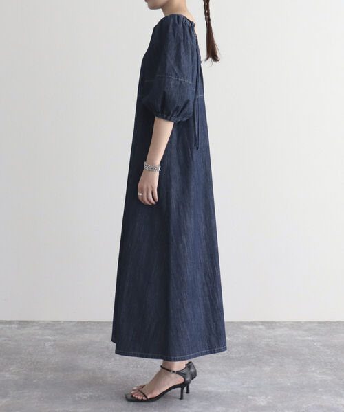 fredy emue（フレディエミュ）の「マルチウェイ袖ボリュームワンピース（ワンピース・レディース・ネイビー/レッド/カーキ・38）」の9枚目の写真