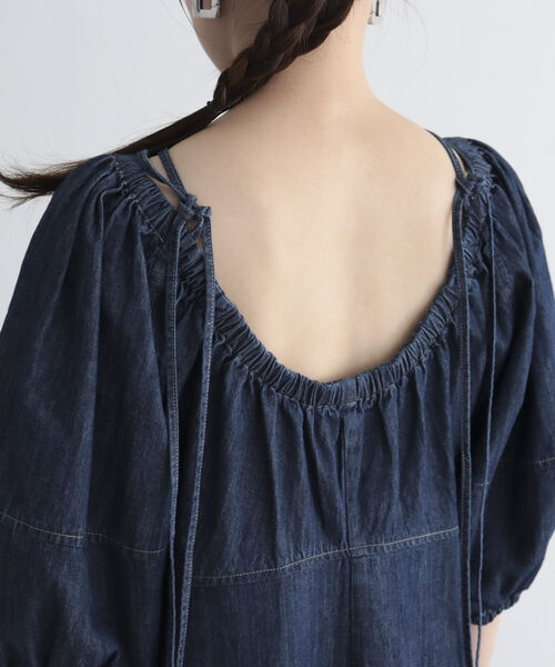 fredy emue（フレディエミュ）の「マルチウェイ袖ボリュームワンピース（ワンピース・レディース・ネイビー/レッド/カーキ・38）」の16枚目の写真