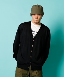 BURLAP OUTFITTER | MERINO C&S CARDIGAN / メリノ カットアンドソーン カーディガン(カーディガン/ボレロ)