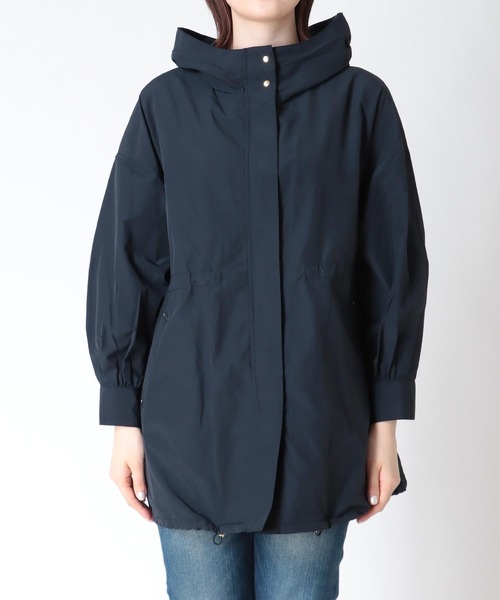 Jines,ウエストギャザー フードマウンテンパーカー - WEAR