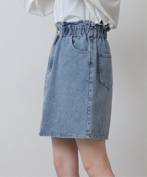 RAY CASSIN（レイカズン）の「デニムミニスカート（デニムスカート・レディース・ケミカルウォッシュ/ブラック系・FREE）」の12枚目の写真