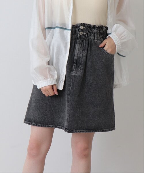 RAY CASSIN（レイカズン）の「デニムミニスカート（デニムスカート・レディース・ケミカルウォッシュ/ブラック系・FREE）」の15枚目の写真