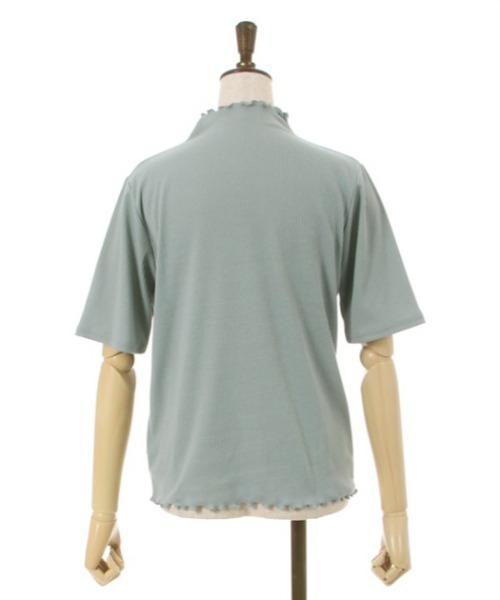 axes femme（アクシーズファム）の「カットワークプチハイトップス（Tシャツ/カットソー・レディース・ホワイト/ブラック/ラベンダー/ミント・FREE）」の10枚目の写真