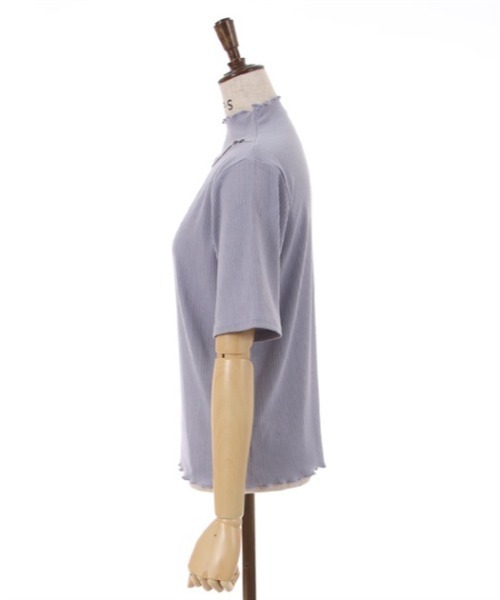 axes femme（アクシーズファム）の「カットワークプチハイトップス（Tシャツ/カットソー・レディース・ホワイト/ブラック/ラベンダー/ミント・FREE）」の16枚目の写真