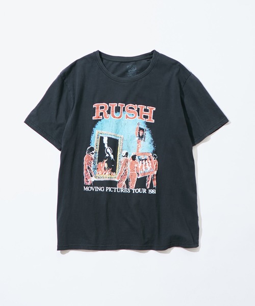 THRIFTY LOOK(スリフティールック)の「ヴィンテージライクプリントバンドTシャツ(Tシャツ/カットソー・メンズ・チャコールグレー/グレー/ブルー/ローズ/サックスブルー/ブラック/ホワイト/レッド/グリーン/レッド系その他/パープル/ネイビー/イエロー/ダークグレー/ダークブルー・X-LARGE)」の14枚目の写真