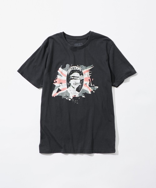 THRIFTY LOOK(スリフティールック)の「ヴィンテージライクプリントバンドTシャツ(Tシャツ/カットソー・メンズ・チャコールグレー/グレー/ブルー/ローズ/サックスブルー/ブラック/ホワイト/レッド/グリーン/レッド系その他/パープル/ネイビー/イエロー/ダークグレー/ダークブルー・X-LARGE)」の3枚目の写真