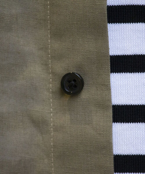 GLOSTER（グロスター）の「【GLOSTER/グロスター】コットンリネン 半袖シャツ レギュラーカラー 綿麻（シャツ/ブラウス・メンズ・ベージュ/ピンク/キナリ/ネイビー・S/M/L）」の17枚目の写真