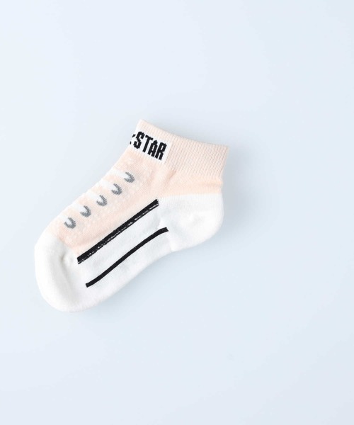 CONVERSE（コンバース）の「【CONVERSE】スニーカー柄ソックス３Ｐ（ソックス/靴下・キッズ・ブルー・S/M）」の4枚目の写真