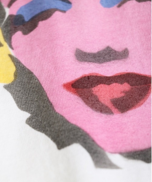 O.K.（オーケー）の「O.K. / オーケー MARILYN.M STENCIL S/S TEE マリリンモンロー ステンシルTEE（Tシャツ/カットソー・メンズ・ホワイト・LARGE/X-LARGE/MEDIUM）」の5枚目の写真