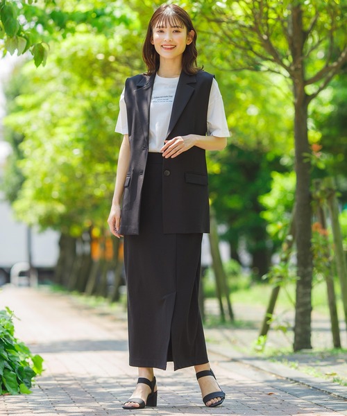 Honeys（ハニーズ）の「テーラードジレ（ベスト）」 - WEAR