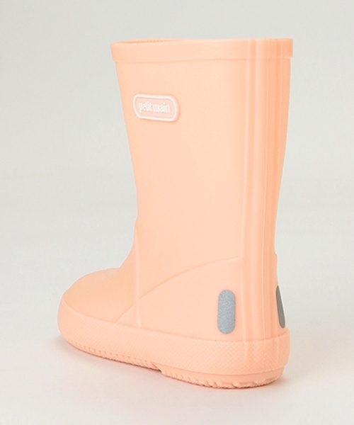 petit main（プティマイン）の「【WEB限定】【プティプラ】カラフルレインブーツ【ライトピンク】（レインシューズ・キッズ・ライトピンク・14cm/17cm/16cm/15cm）」の9枚目の写真