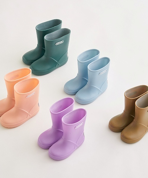 petit main（プティマイン）の「【WEB限定】【プティプラ】カラフルレインブーツ【ライトピンク】（レインシューズ・キッズ・ライトピンク・14cm/17cm/16cm/15cm）」の13枚目の写真